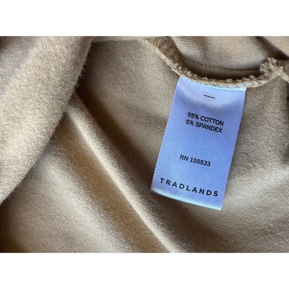 Tradlands Monty Tan Boxy Turtleneck Shirt Size 1X - Picture 4 of 5